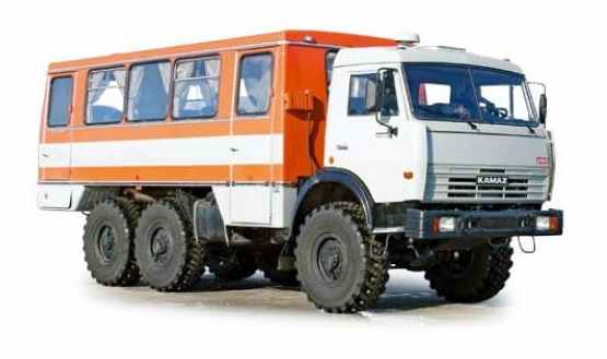 Вахтовый автобус на базе Камаз-43118